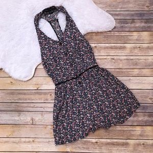 Reformation Floral Button Front Romper XS
